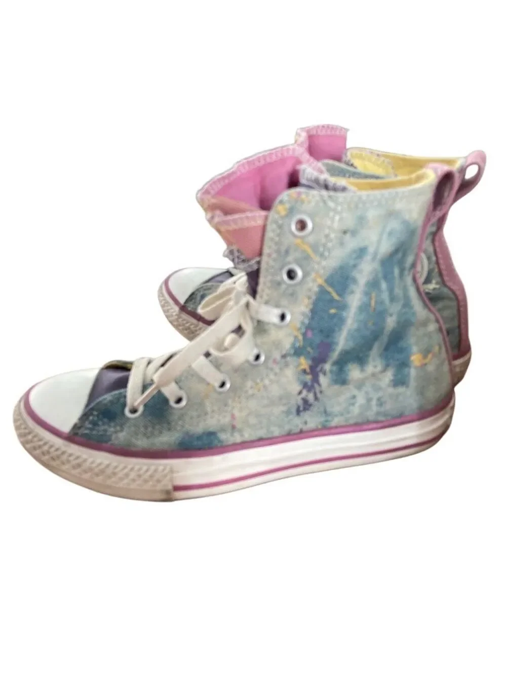 Converse Chuck Taylor All Star Party Hi Trainer Girls Size 1